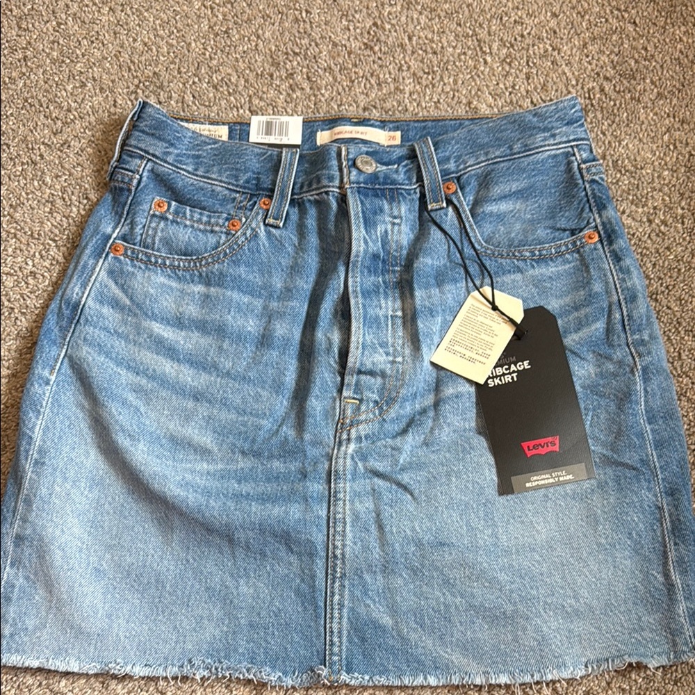 Levi's Blue Denim Skirt